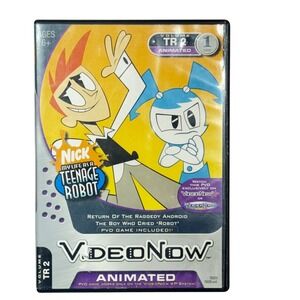 Tiger Electronics VideoNow My Life as a Teenage Robot PVD TR 2 Animated Disc